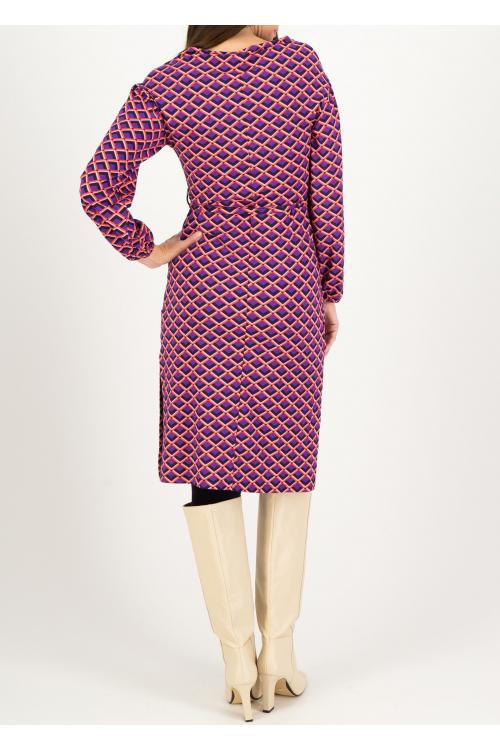 Blutsgeschwister Midi-Kleid Celebrate the Glamour in shine like a diamond check, Gr. S