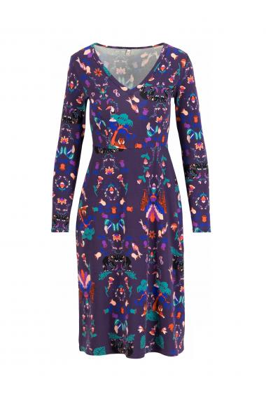 Blutsgeschwister Midi-Kleid Easy Peasy in into the jungle, Gr. S