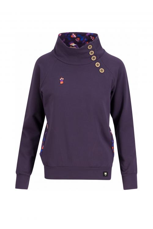 Blutsgeschwister Pullover Oh So Nett in purple mania, Gr. S