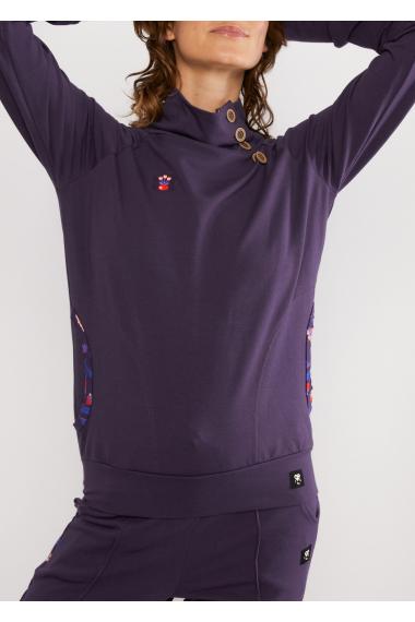 Blutsgeschwister Pullover Oh So Nett in purple mania, Gr. S