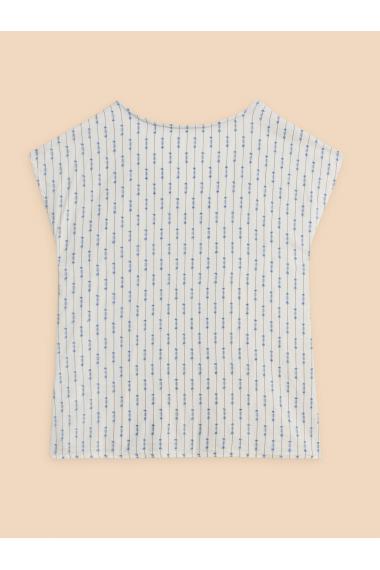 White Stuff Rae Organic Cotton Vest