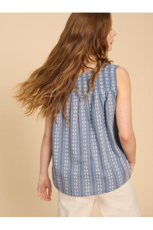 White Stuff Rhiannon Organic Cotton Vest