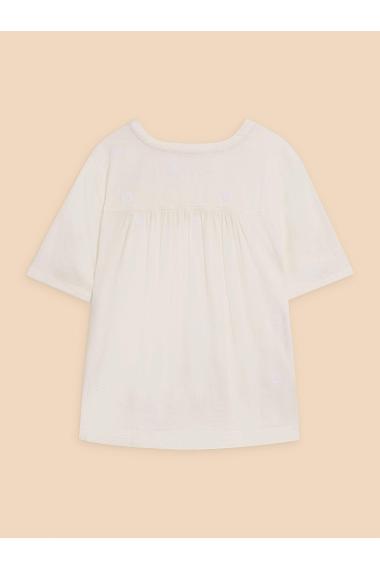 White Stuff Elodie Linen Blend Top