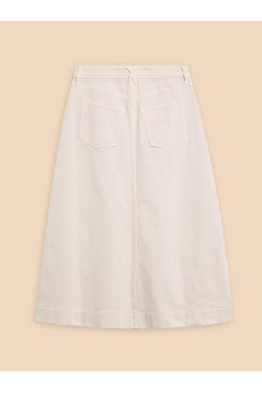 White Stuff Allie Denim Midi Skirt