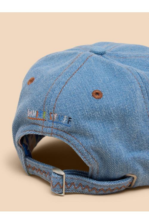 White Stuff Denim Baseball Cap