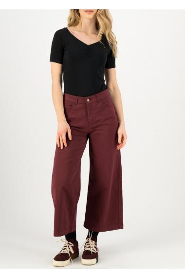 Blutsgeschwister high waist culotte in burgundy wine Gr. XL