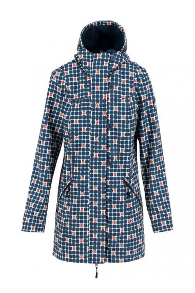 Blutsgeschwister wild weather long anorak in apple turnover Gr. XS