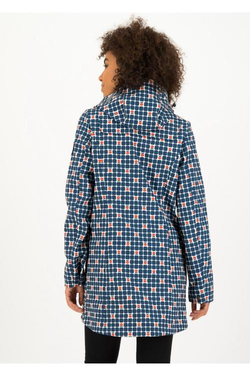 Blutsgeschwister wild weather long anorak in apple turnover Gr. XS