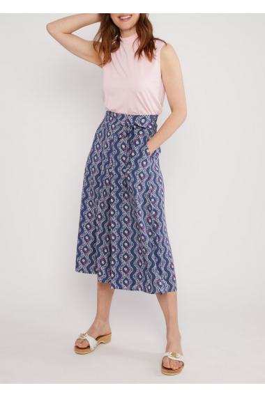 Blutsgeschwister Maxi- Hose Flotte Culottes in Color seaworld paradise wave, Gr.S