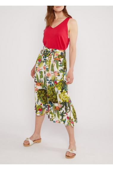 Blutsgeschwister Maxi- Hose Flotte Culottes in Color greek poetry garden, Gr.S