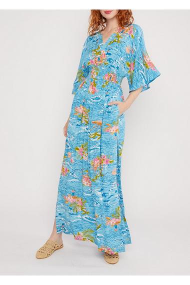 Blutsgeschwister Maxi-Kleid So Me Mono in Color aloha feeling, Gr.S