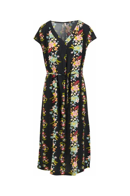 Blutsgeschwister Midi- Kleid Total Liberty Maniac in Color happy flower dance, Gr.S