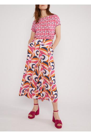 Blutsgeschwister Maxi- Hose In Full Bloom in Color romantic colour waves, Gr.S