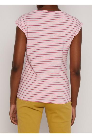 Blutsgeschwister Ärmelloses- Shirt Boxy Babe in Color strawberry stripes, Gr.S