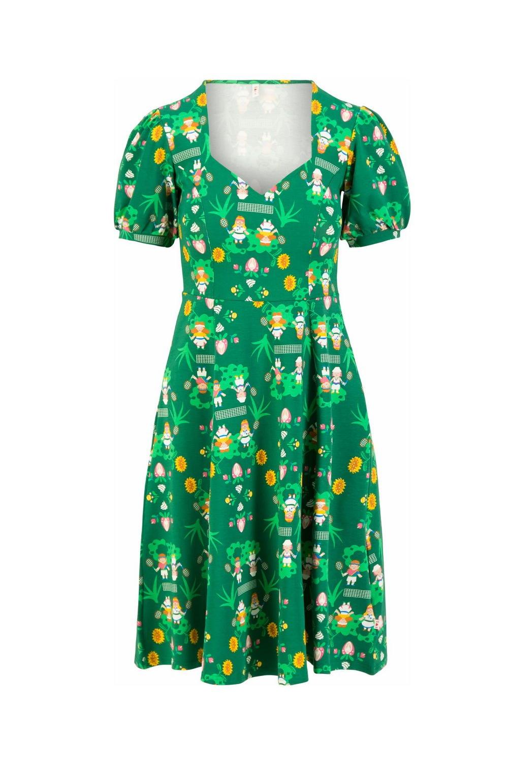 Blutsgeschwister Midi- Kleid Joyful Heart in Color meet me at the tennis court, Gr.S