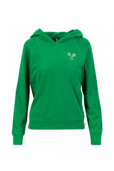 Blutsgeschwister Hoody Miracle of Wimbledon in Color court romance green, Gr.S