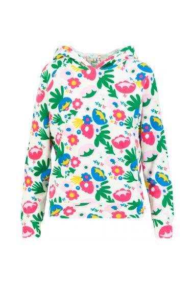 Blutsgeschwister Hoody Miracle of Wimbledon in Color happy flower party, Gr.S