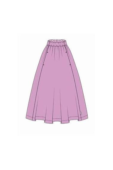 Blutsgeschwister Maxi- Rock Everyday Poetry in Color cherish light purple, Gr.S