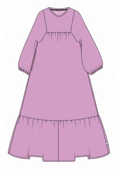 Blutsgeschwister Midi- Kleid Lady Sunshine in Color cherish light purple, Gr.S