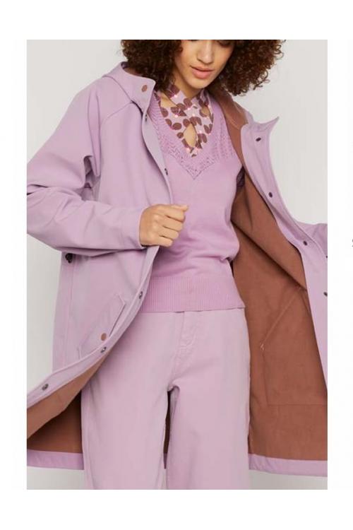 Blutsgeschwister Jacke Softfriese in Color cute strawberry lilac, Gr.S