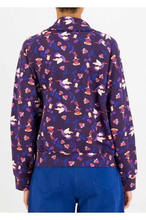 Blutsgeschwister Vitamine Beauté Zip up in cute hummingbird, Gr.M