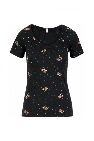 Blutsgeschwister Sailordarling in dancing rooster, Gr.XL