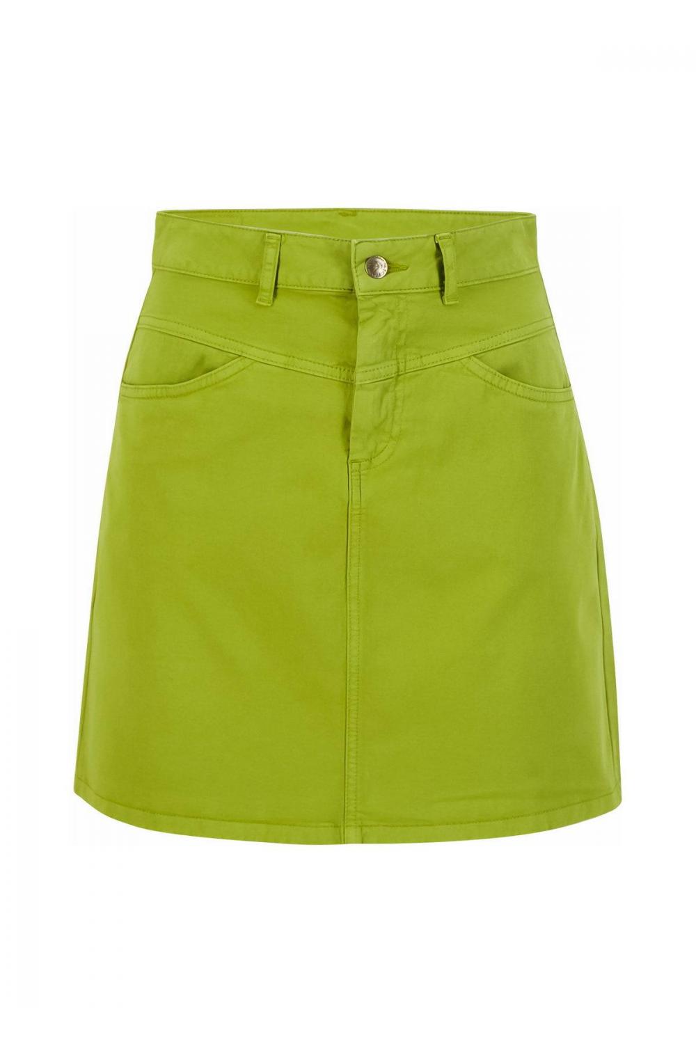 Blutsgeschwister High Waist Yoke in apple smell, Gr.XS