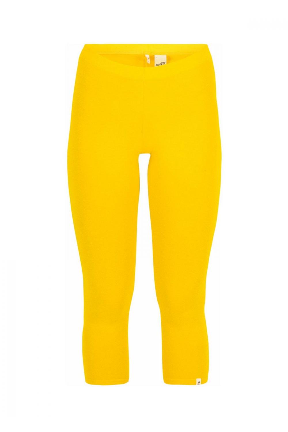 Blutsgeschwister Cropped Laune Legs in jaune soleil, Gr.XS