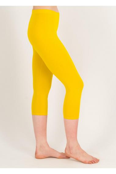 Blutsgeschwister Cropped Laune Legs in jaune soleil, Gr.XS