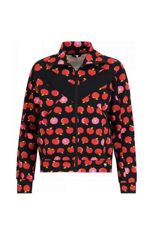 Blutsgeschwister Vitamine Beauté Zip up in bite my apple, Gr.XS