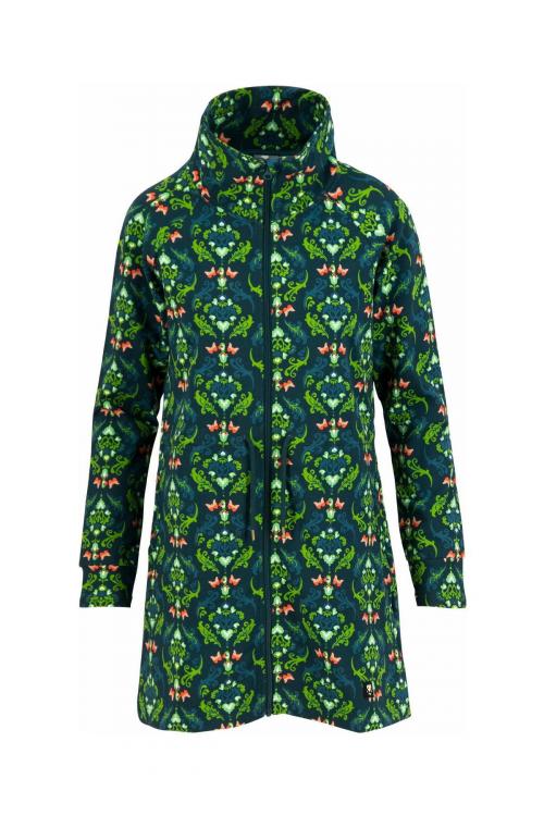 Blutsgeschwister Mrs Turtle Zip up in daydreaming flower, Gr.XS