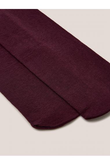 White Stuff WS Patty Plain Tights in DK PLUM Art. WS437179