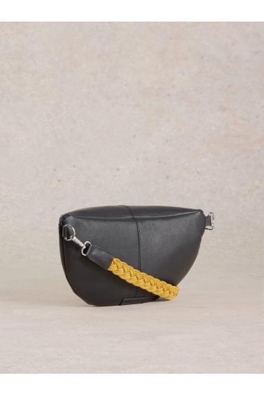 White Stuff Sebby Leather Sling Bag in DARK NAVY Art. WS438381