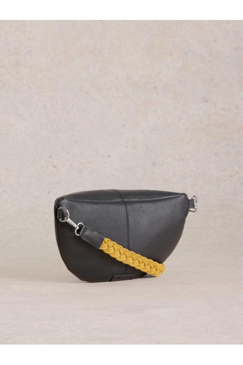 White Stuff Sebby Leather Sling Bag in DARK NAVY Art. WS438381