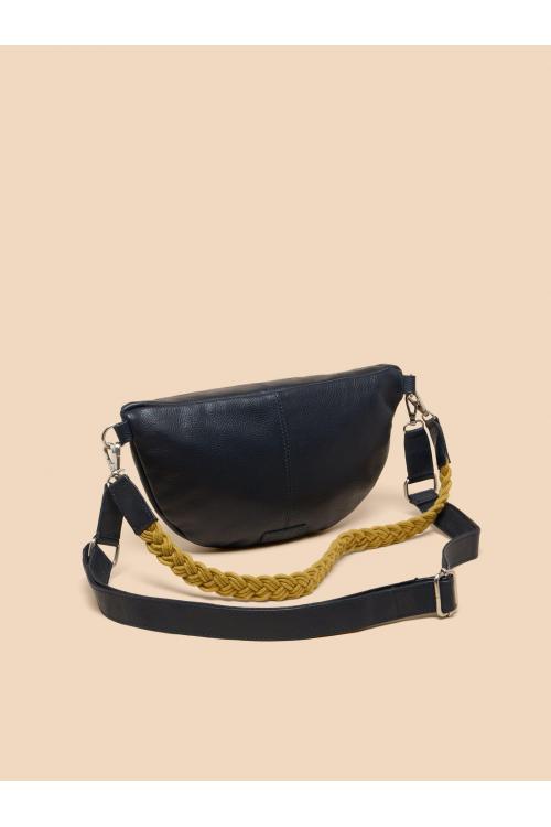 White Stuff Sebby Leather Sling Bag in DARK NAVY Art. WS438381