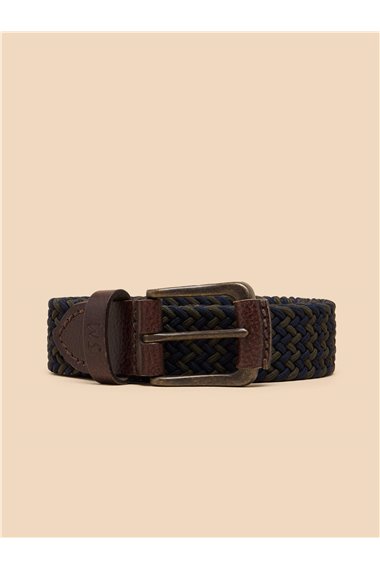 White Stuff Woven Elasticated Belt in NAVY MULTI Art. WS441187