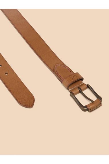 White Stuff Leather Belt in MID TAN Art. WS441189