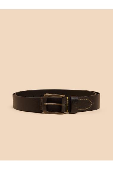 White Stuff Leather Belt in PURE BLK Art. WS441189