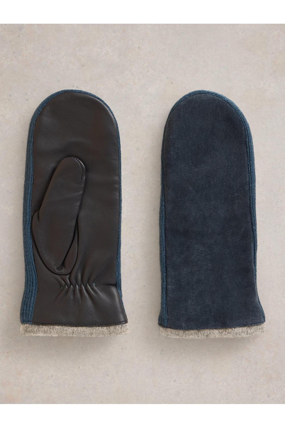 White Stuff Suede Mitten in DARK NAVY Art. WS441757