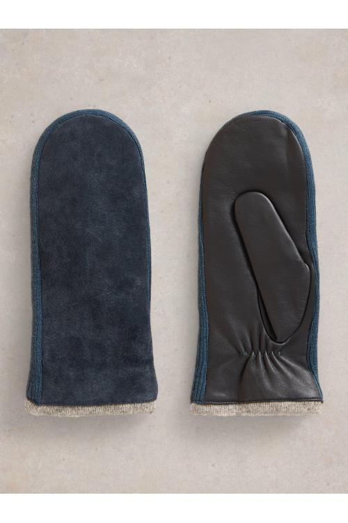 White Stuff Suede Mitten in DARK NAVY Art. WS441757