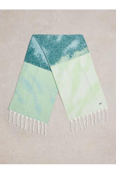 White Stuff Shelly Brushed Scarf in BLUE MLT Art. WS441760