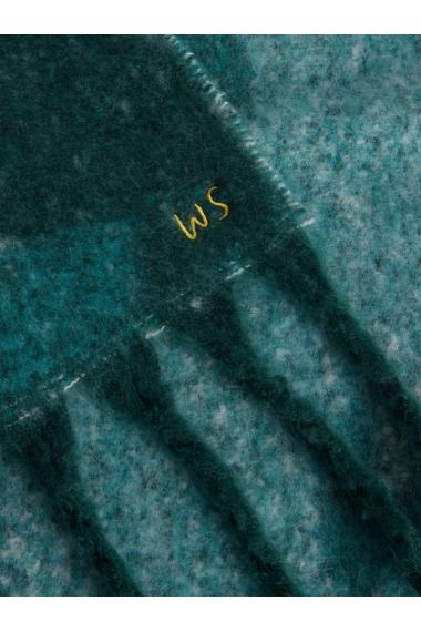 White Stuff Shelly Brushed Scarf in TEAL MLT Art. WS441760