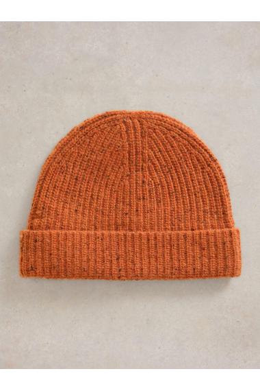 White Stuff Albie Rib Knit Beanie in DK ORANGE Art. WS441761