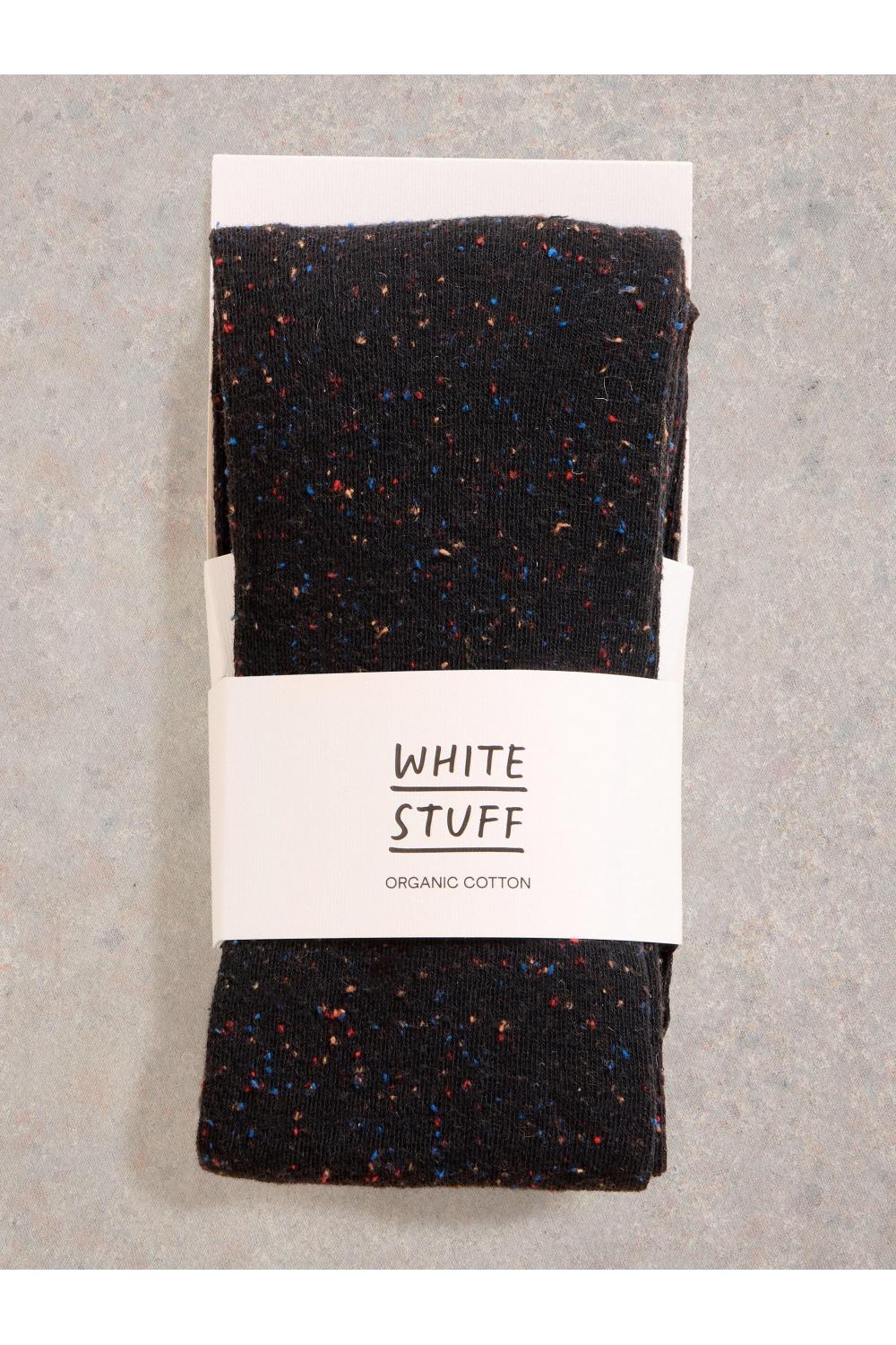 White Stuff Fiona Fleck Fashion Tights in BLK MLT Art. WS441810