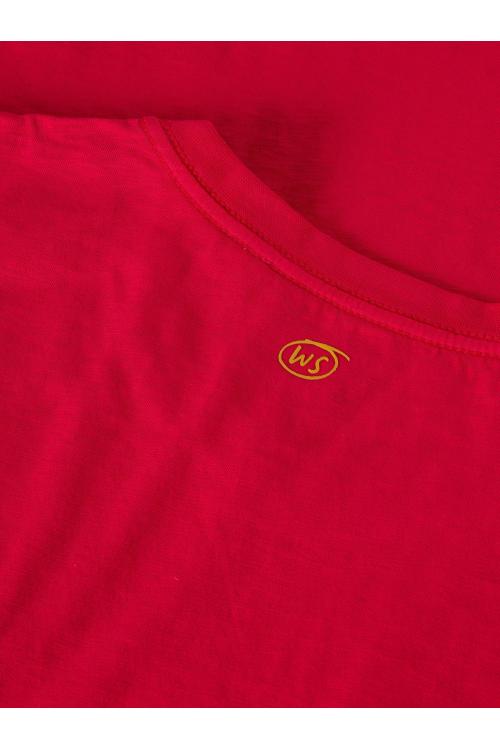 White Stuff Abersoch Short Sleeve Tee in BRT RED Art. WS435277