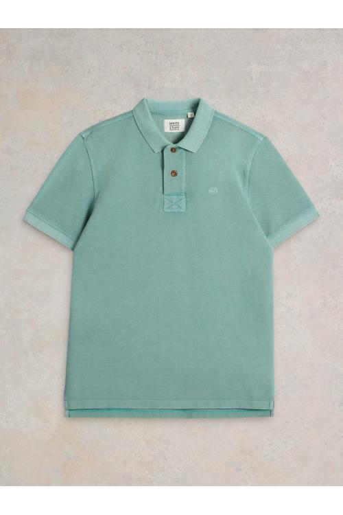 White Stuff Utility Polo in D EGG BLUE Art. WS436177