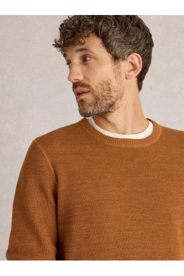 White Stuff Attadale Crew Neck Jumper in DK ORANGE Art. WS440273