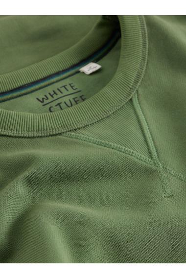 White Stuff Crew Neck Sweat in MID GREEN Art. WS440288