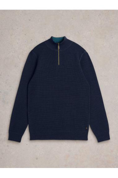 White Stuff Attadale Funnel Neck Jumper in DARK NAVY Art. WS440734