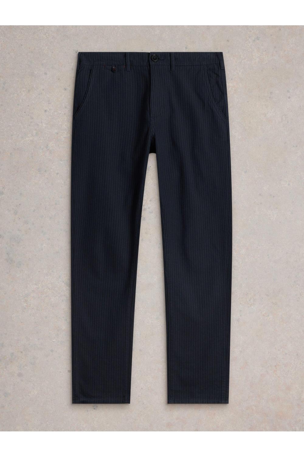 White Stuff Pinstripe Chino Trouser in NAVY MULTI Art. WS441547